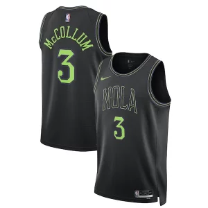 Pratico Meraviglioso CJ McCollum New Orleans Pelicans Nike Unisex 2023/24 Swingman Jersey Black City Edition