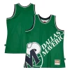 Fascinante Duraturo Elegante Dallas Mavericks Hardwood Classics Blown Out Fashion Jersey Green