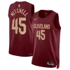 Lussuoso Gorgeous Donovan Mitchell Cleveland Cavaliers Nike Unisex Swingman Jersey Icon Edition Wine/White