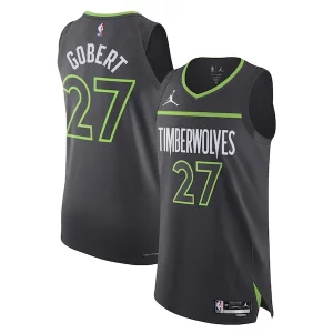 Comodo Rudy Gobert Minnesota Timberwolves Jordan Brand Authentic Player Jersey Statement Edition Anthracite
