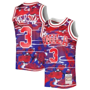 Moderno Robusto Elegante Allen Iverson Philadelphia 76ers 1996/97 Hardwood Classics Lunar New Year Swingman Jersey Red