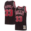 Magnifico Prestigioso Scottie Pippen Chicago Bulls Hardwood Classics Swingman Jersey Black