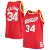Cool Hakeem Olajuwon Houston Rockets 1993/94 Big & Tall Hardwood Classics Swingman Jersey Red