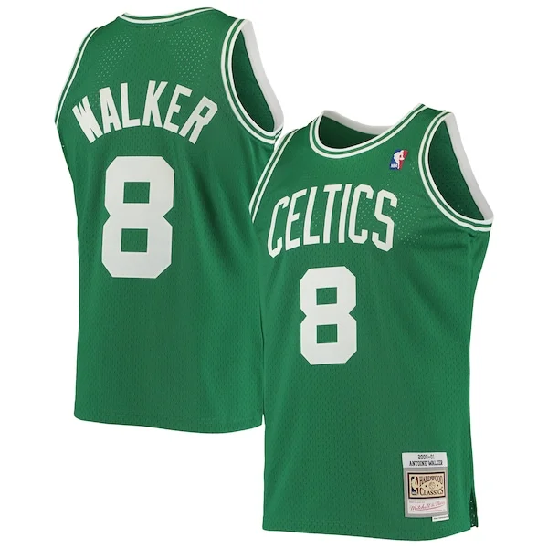 Trendy Fantastico Prestigioso Antoine Walker Boston Celtics 2001/02 Hardwood Classics Swingman Jersey Kelly Green