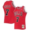 Magnifico Prestigioso Toni Kukoc Chicago Bulls 1997/98 Hardwood Classics Swingman Jersey Red