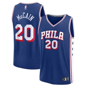Duraturo Jared McCain Philadelphia 76ers Youth 2024 NBA Draft Fast Break Player Jersey Icon Edition Royal