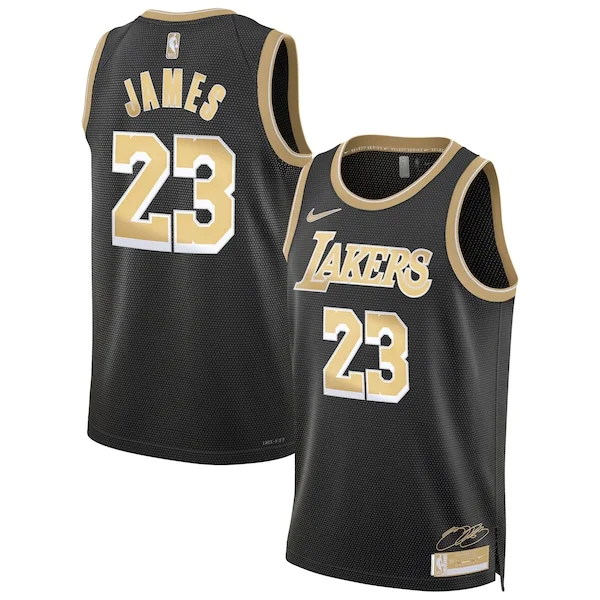 Stupendo Versatile LeBron James Los Angeles Lakers Nike Unisex Select Series Swingman Jersey Black