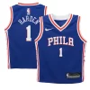 Versatile Trendy James Harden Philadelphia 76ers Nike Preschool Swingman Player Jersey Icon Edition Royal