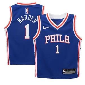 Versatile Trendy James Harden Philadelphia 76ers Nike Preschool Swingman Player Jersey Icon Edition Royal