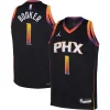 Trendy Magnifico Fantastico Devin Booker Phoenix Suns Jordan Brand Youth Swingman Jersey Statement Edition Black