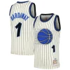 Comodo Robusto Penny Hardaway Orlando Magic Chainstitch Swingman Jersey Cream