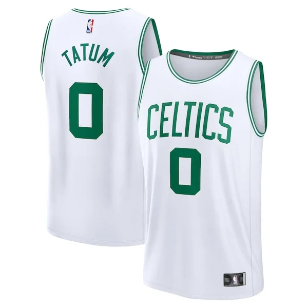 Fantastico Eccezionale Raffinato Jayson Tatum Boston Celtics Youth Fast Break Replica Player Jersey Association Edition White