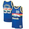 Fascinante Trendy Gorgeous Dikembe Mutombo Denver Nuggets 1991/92 Hardwood Classics Swingman Jersey Blue