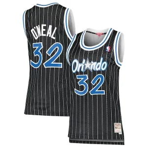 Stupendo Shaquille O'Neal Orlando Magic Women's 1995/96 Hardwood Classics Swingman Jersey Black