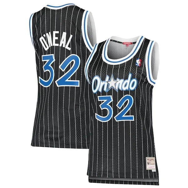 Stupendo Shaquille O'Neal Orlando Magic Women's 1995/96 Hardwood Classics Swingman Jersey Black