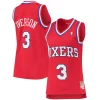 Stupendo Allen Iverson Philadelphia 76ers Women's 2002/03 Hardwood Classics Swingman Jersey Red