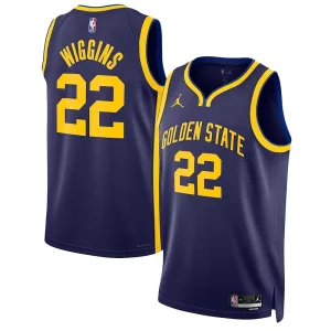 Meraviglioso Andrew Wiggins Golden State Warriors Jordan Brand Unisex Swingman Jersey Statement Edition Navy