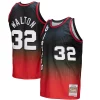 Cool Raffinato Elegante Bill Walton Portland Trail Blazers 1976/77 Hardwood Classics Fadeaway Swingman Player Jersey Red/Black