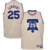 Fascinante Sofisticato Ben Simmons Philadelphia 76ers Nike Youth 2020/21 Swingman Player Jersey Cream Earned Edition