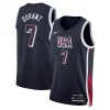 Raffinato Pratico Kevin Durant USA #7 Nike 2024 Swingman Player Jersey Navy