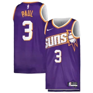 Gorgeous Chris Paul Phoenix Suns Nike Unisex Swingman Jersey Icon Edition Purple/White