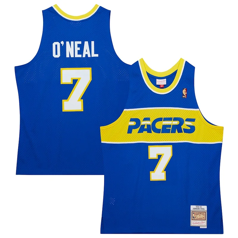 Trendy Lussuoso Versatile Jermaine O'Neal Indiana Pacers 2004/05 Hardwood Classics Swingman Jersey Royal