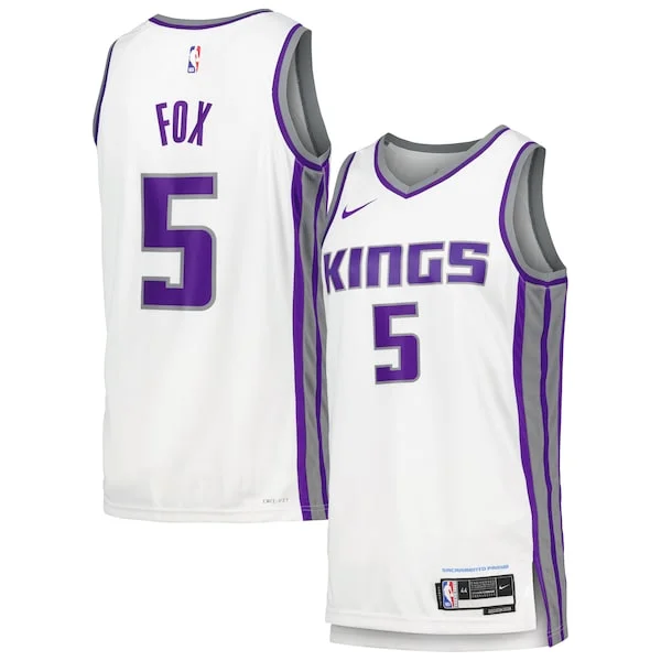 Classico Versatile De'Aaron Fox Sacramento Kings Nike Swingman Player Jersey Association Edition White