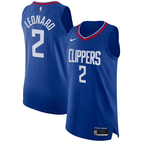 Bellissimo Cool Accattivante Kawhi Leonard LA Clippers Nike Authentic Jersey Association Edition Royal