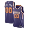 Attraente Bellissimo Phoenix Suns Nike 2021/22 Diamond Swingman Custom Jersey Icon Edition Purple