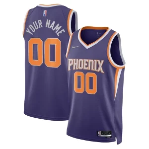 Attraente Bellissimo Phoenix Suns Nike 2021/22 Diamond Swingman Custom Jersey Icon Edition Purple