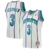 Raffinato Accattivante Carino Rex Chapman Charlotte Hornets 1988/89 Hardwood Classics Swingman Jersey White