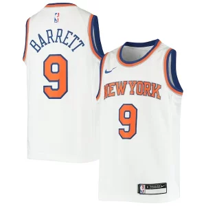 Eccezionale Resistente RJ Barrett New York Knicks Nike Youth Swingman Jersey Association Edition White