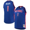 Elegante Cool Chauncey Billups Detroit Pistons 2003/04 Big & Tall Hardwood Classics Swingman Jersey Blue