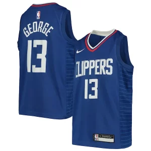 Versatile Pratico Paul George LA Clippers Nike Youth Swingman Jersey Icon Edition Royal