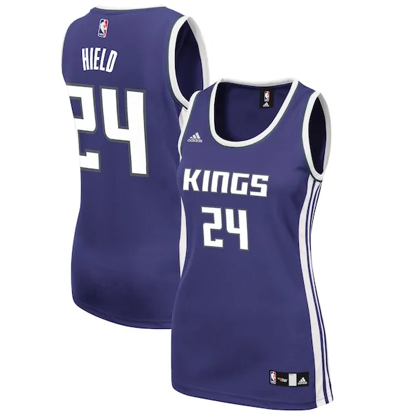 Delizioso Buddy Hield Sacramento Kings adidas Women's Road Replica Jersey Purple