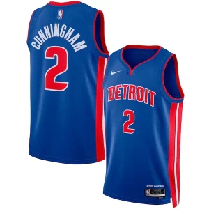 Versatile Fascinante Cade Cunningham Detroit Pistons Nike Unisex Swingman Jersey Icon Edition Blue/White