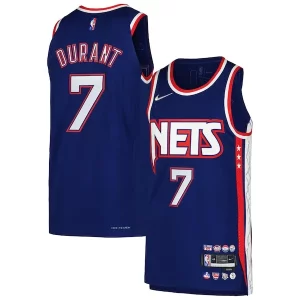 Bellissimo Moderno Kevin Durant Brooklyn Nets Nike Authentic Player Jersey City Edition Blue