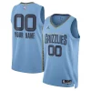 Eccezionale Memphis Grizzlies Jordan Brand Unisex 2022/23 Swingman Custom Jersey Statement Edition Blue
