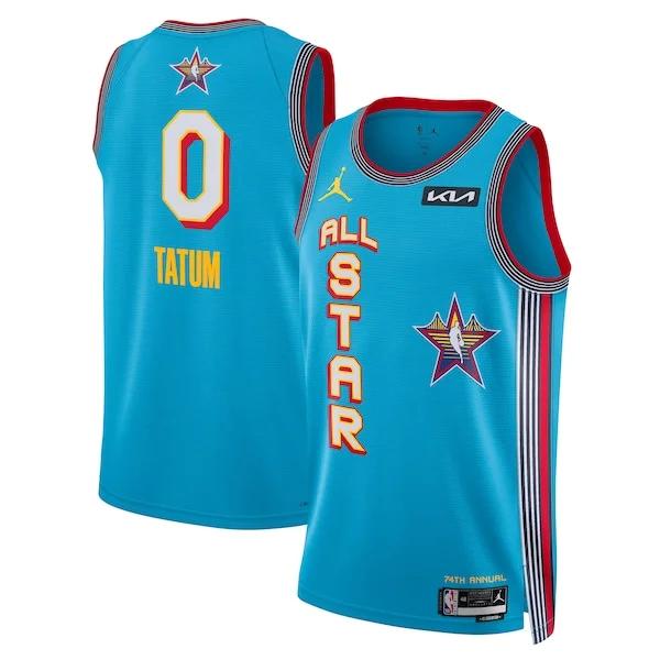 Stupendo Fantastico Resistente Jayson Tatum Nike Unisex 2025 NBA All Star Game Swingman Player Jersey Light Blue
