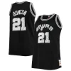 Meraviglioso Pratico Tim Duncan San Antonio Spurs Big & Tall 1998/99 NBA 75th Anniversary Diamond Swingman Jersey Black