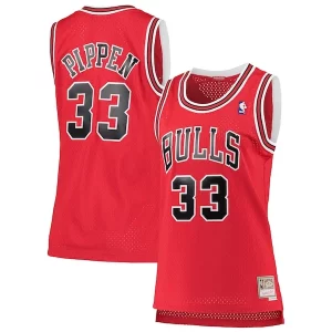Lussuoso Elegante Magnifico Scottie Pippen Chicago Bulls Women's 1997/98 Hardwood Classics Swingman Jersey Red