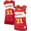 Duraturo Dominique Wilkins Atlanta Hawks Women's Hardwood Classics Swingman Jersey Red