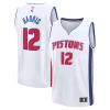 Raffinato Tobias Harris Detroit Pistons Fast Break Replica Player Jersey Association Edition White