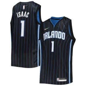Carino Classico Raffinato Jonathan Isaac Orlando Magic Nike Youth 2021/22 Diamond Swingman Jersey Icon Edition Black