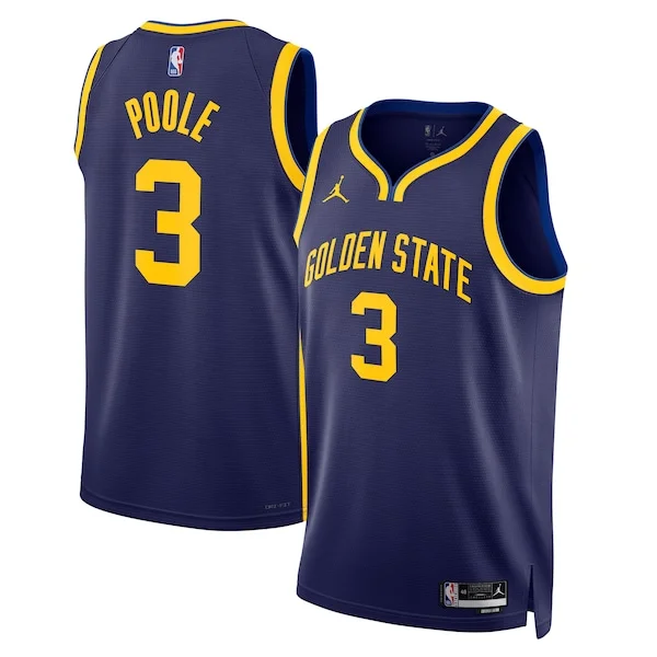 Cool Splendido Duraturo Jordan Poole Golden State Warriors Jordan Brand Unisex Swingman Jersey Statement Edition Navy