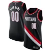 Sofisticato Portland Trail Blazers Nike 2021/22 Diamond Authentic Custom Jersey Icon Edition Black