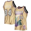 Trendy Ottimo Ray Allen Milwaukee Bucks 75th Anniversary 1996/97 Hardwood Classics Swingman Jersey Gold