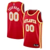Prestigioso Pratico Elegante Atlanta Hawks Nike 2021/22 Diamond Swingman Custom Jersey Icon Edition Red