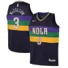 Ottimo Moderno CJ McCollum New Orleans Pelicans Nike Youth Swingman Jersey City Edition Purple