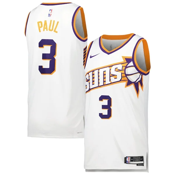 Comodo Chris Paul Phoenix Suns Nike Unisex Swingman Jersey Association Edition White/Purple
